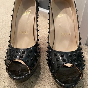 Christian Louboutin spiked high heels (not authentic!)